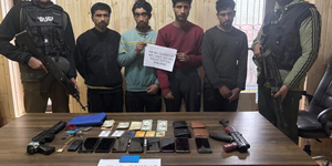 Highway robbers posing as police commandos arrested in Srinagar