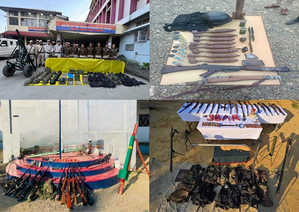 Manipur: After Governor’s appeal, nearly 300 looted arms, large amount of ammunition returned in a week