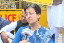 Delhi Assembly: Atishi leads sit-in after suspended Oppn MLAs denied entry into premises