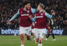 Premier League: West Ham beat Leicester to claim back-to-back wins