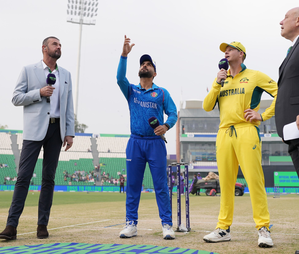 Champions Trophy: Afghanistan win toss, opt to bat first against Australia