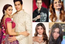 Kiara-Sidharth announce pregnancy: Karan Johar, Samantha, Shilpa Shetty, Sonakshi Sinha, and others sends good wishes for couple