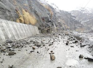 Glacier slides, snowfall wreak havoc in Himachal