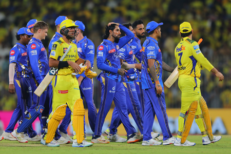 IPL 2025: Noor’s 4-18, Rachin’s 65* help CSK register four-wicket win over MI (ld)