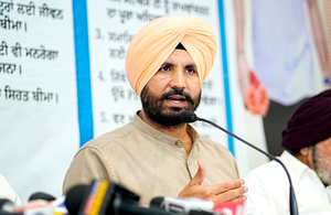 Punjab Congress chief’s posers to CM Mann on jailed MP Amritpal