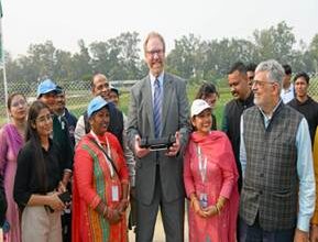 MIT’s Jonathan Fleming meets Namo Drone Didis, hails women empowerment in India