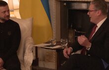 UK PM Starmer meets Ukrainian President Zelensky