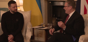 UK PM Starmer meets Ukrainian President Zelensky