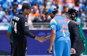 Champions Trophy: Chakaravarthy, Mitchell come in as NZ opt to bowl first against India