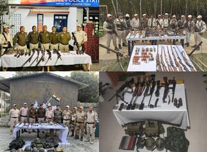 Manipur:  More looted, illegal arms returned to security forces in 10 days, total reaches 690