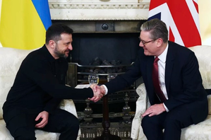 Western leaders gather in London to push for Ukraine peace plan