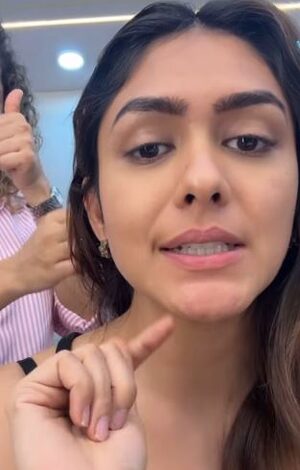 Mrunal Thakur’s advice to help stop hair fall is a total game changer