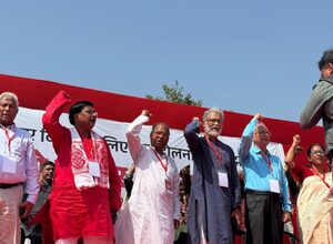 Bihar: CPI-ML attacks Nitish govt during Mahajutan rally in Patna