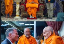 Australia’s Deputy PM meets Mahant Swami Maharaj at BAPS temple in Melbourne