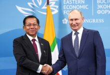 Myanmar PM, top military officials to meet Putin in Moscow on Tuesday