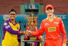 WPL 2025: Voll makes debut as UP Warriorz elect to bowl vs Gujarat Giants