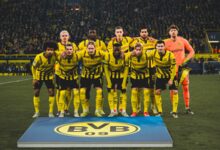 Dortmund surrender lead as Lille earn draw in Champions League round of 16 first leg