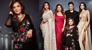 Mumtaz stuns in black saree for Manish Malhotra’s show flaunting ‘style of Indian cinema’