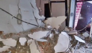 Blast in building rocks locality in Gwalior, two injured