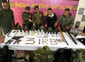 Manipur: 48 more looted arms including ammunition surrendered to police