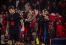 Champions League: Ten-man Barcelona beat Benfica, Liverpool stun PSG