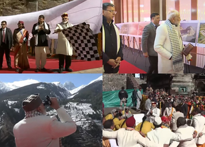 PM Modi visits Uttarakhand winter tourism exhibition in Harsil