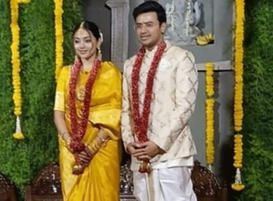 Bengaluru: BJP MP Tejasvi Surya ties knot with carnatic singer Sivasri Skandaprasad