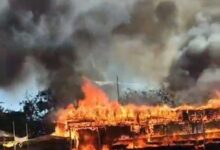 Massive fire breaks out in Gwalior cowshed; casualties averted