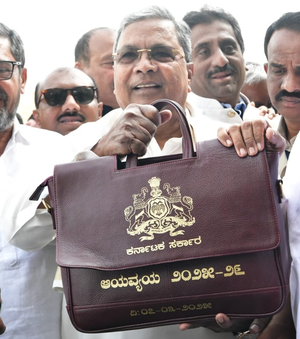 Cong govt in Karnataka allocates Rs 51,034 crore for five guarantees