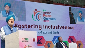 Petroleum Minister Hardeep Singh Puri inaugurates Para Games