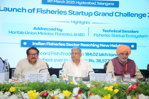 ‘Fisheries Startup Grand Challenge 2.0’ to support 10 startups with Rs 1 crore funding