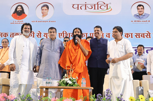 Chhatrapati Shivaji Maharaj is our role model, not Aurangzeb who robbed country: Baba Ramdev