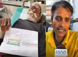 UP: Father gets free treatment under Ayushman Bharat scheme, son thanks PM Modi