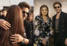 SRK gives a warm hug to Shreya Ghoshal, singer calls it ‘highlight of a lifetime’