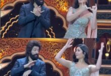 Kartik Aaryan teaches Katrina Kaif hookstep of ‘Bhool Bhulaiyaa 3’ title track