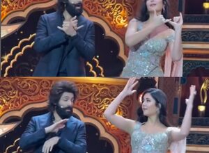 Kartik Aaryan teaches Katrina Kaif hookstep of ‘Bhool Bhulaiyaa 3’ title track