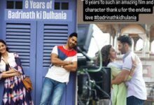 Varun Dhawan celebrates 8 years of ‘amazing’ ‘Badrinath Ki Dulhania’