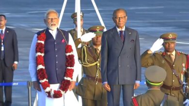 PM Modi arrives in Mauritius for two-day visit to strengthen bilateral ties