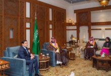 Saudi crown prince meets Zelensky, Rubio