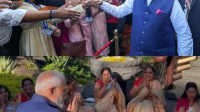 PM Modi welcomed with traditional Bihari ‘Geet Gawai’ in Mauritius