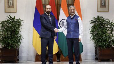 Armenian Foreign Minister thanks EAM Jaishankar for warm welcome