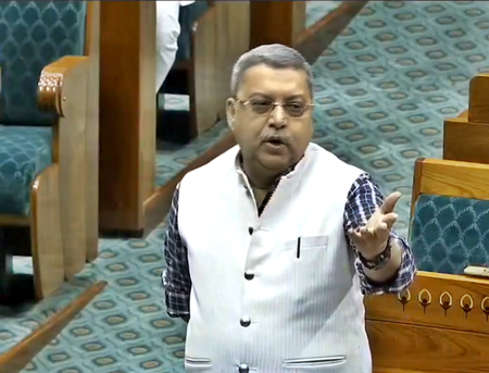 Heated exchange in Lok Sabha over Trinamool MP’s ‘who made you minister’ remark