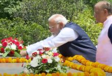 PM Modi pays tribute to Seewoosagur Ramgoolam and Anerood Jugnauth in Mauritius