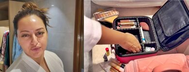 Sonakshi Sinha gives a sneak-peek into her glam-kit