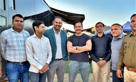 Saif Ali Khan starts shooting for his new film at same spot where he shot for debut movie in Jaipur