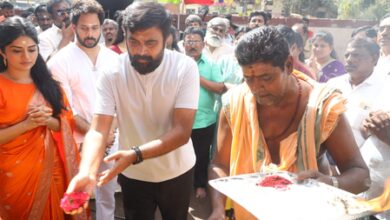 Director Guru’s film featuring Sasikumar in the lead goes on floors with traditional puja