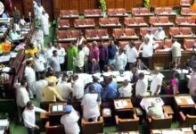 BJP, JD (S) stall K’taka House proceedings over Cong workers’ appointment into Guarantees Implementation Committee