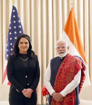 Gabbard to visit India following up PM Modi-Trump commitment to enhance intelligence sharing