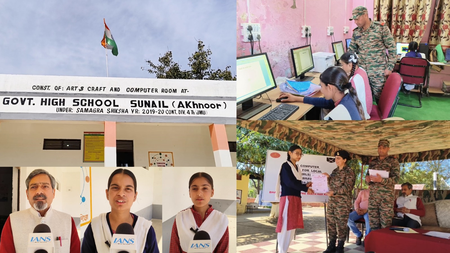 Indian Army’s ‘Operation Sadbhavna’ empowers girls with digital skills in J&K’s Akhnoor