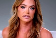 Denise Richards breaks in tears as daughter tells her about ambitious nose job